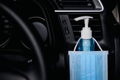 Cleaning door handle